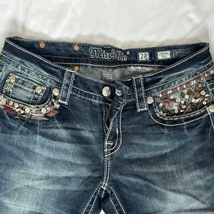 Miss Me Signature Skinny Jeans Size 28.